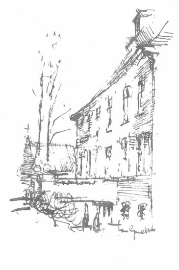 pentekening José Van Gucht (°1913-+1980)