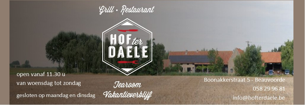 alle photocredits - Hof ter Daele